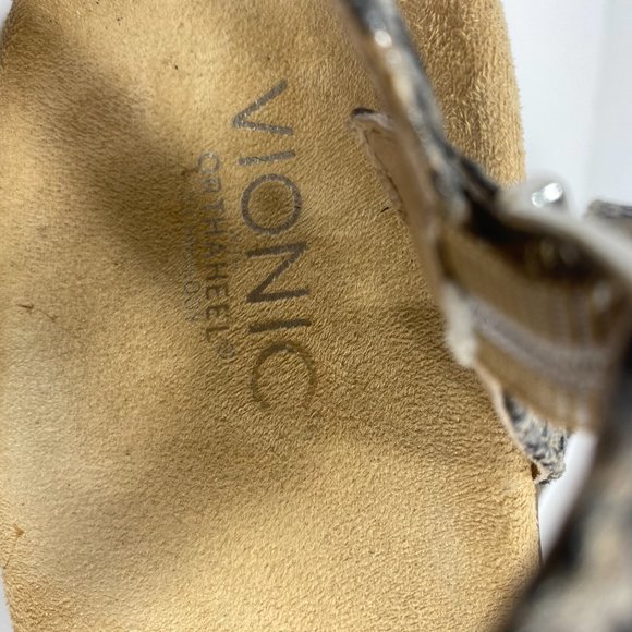 Vionic Alita Sandal Snakeskin Size 5 - Picture 5 of 10
